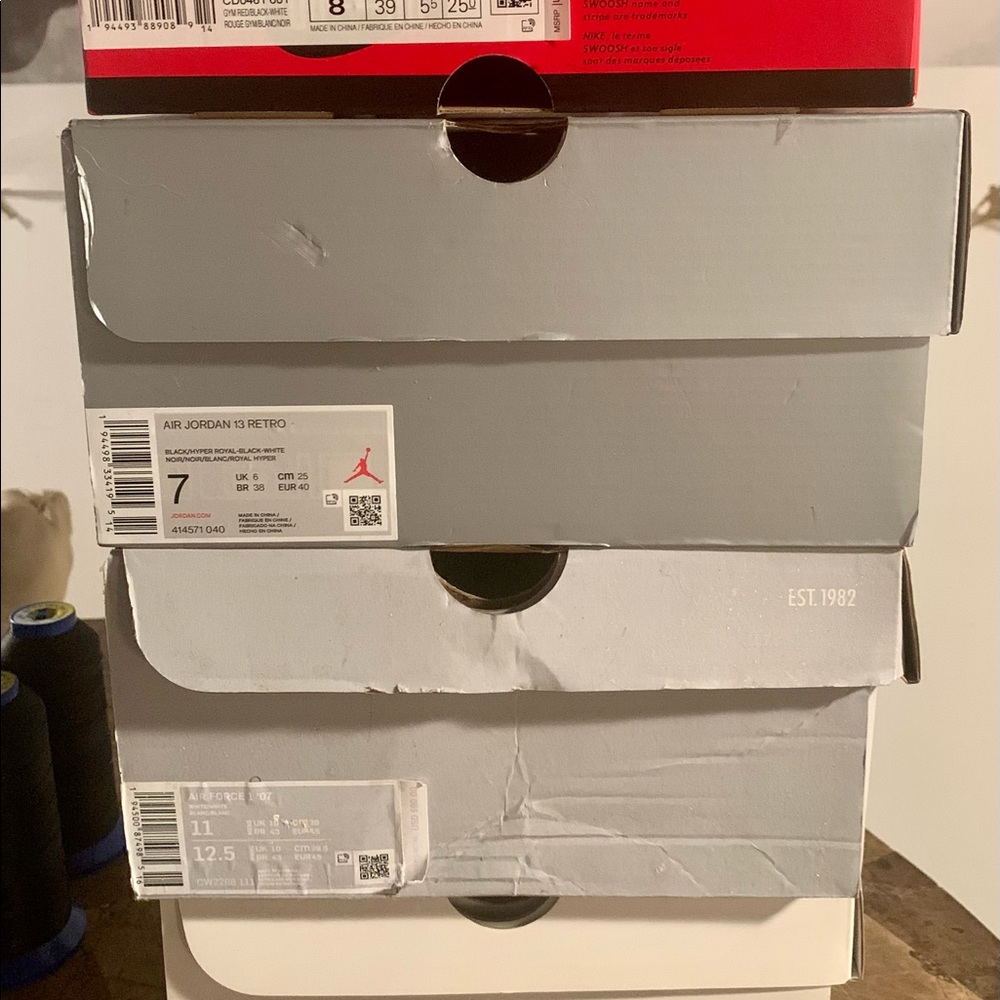 Jordan shoe box